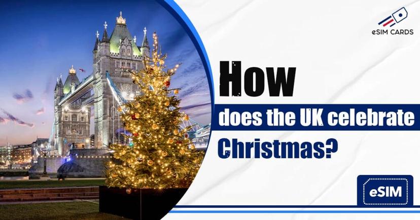 How does the UK celebrate Christmas?