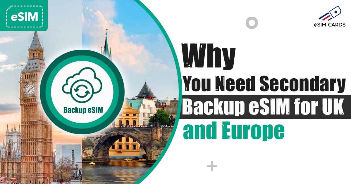 Why You Need Secondary Backup eSIM for UK and Europe